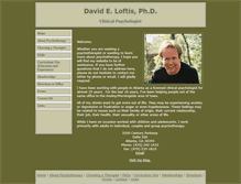 Tablet Screenshot of drdavidloftis.com